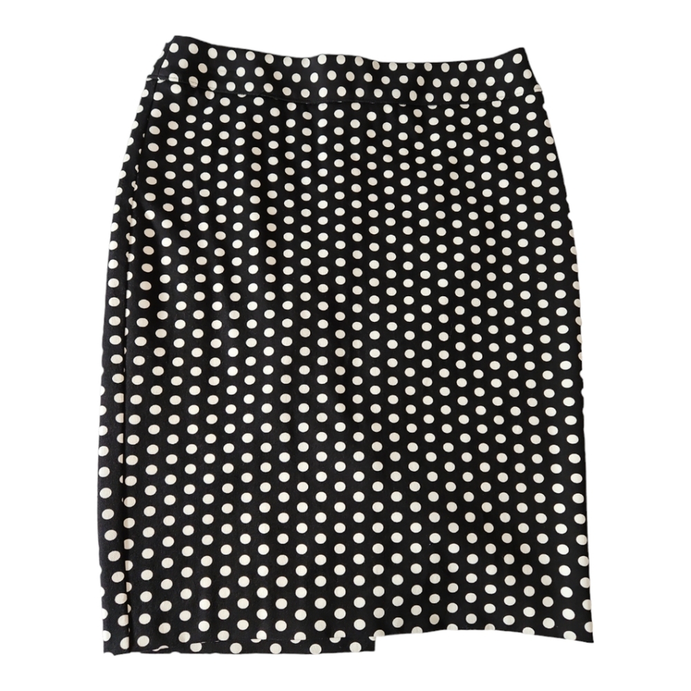Ann Taylor LOFT Polkadot Skirt Size 6